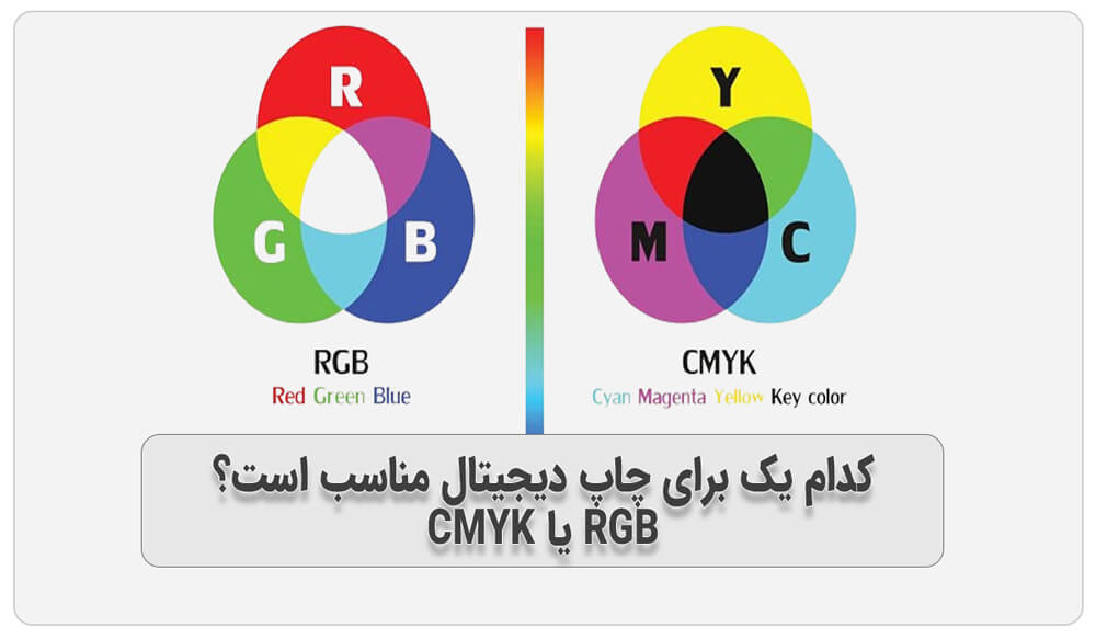 کدام یک برای چاپ دیجیتال بهتر است؟ RGB در برابر CMYK